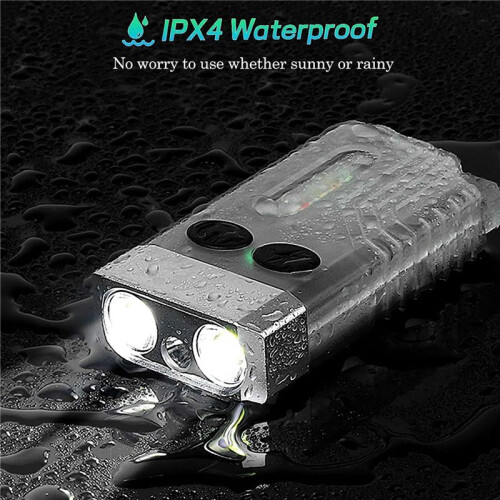 2X  LED Keychain Flashlight, Rechargeable Pocket Torch with 14 Modes 1000LM Small Powerful Torch IPX4 1