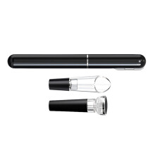 Easy To Carry dense Wine Bottle Opener That Removes Top-Black