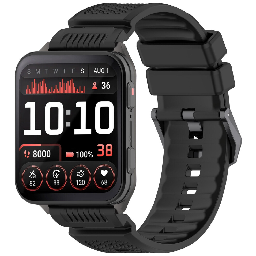 Xihama Band Compatible With Garmin Venu X1, Silicone Replacement Strap Sport Wrist Band,Watch Accessories For Men Women 9028731249797