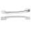 Refrigerator Freezer Door Handle Handles Replacement Silver 1
