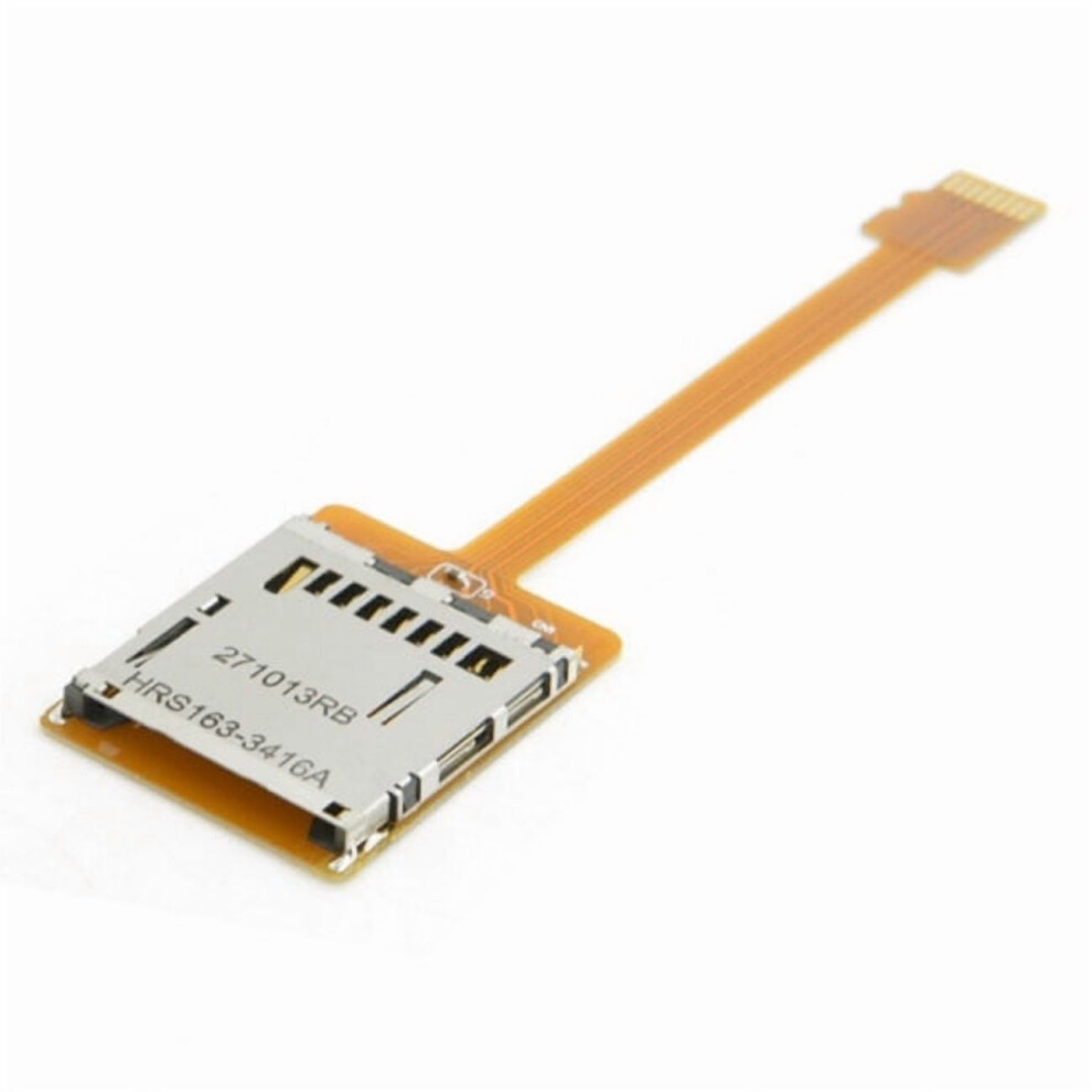 Cy Micro Sd Tf Memory Card Kit Male To Sd Female Extension Soft Flat Fpc Cable Extender 10Cm 9028731018249