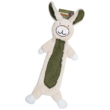Furry Plush Squeaky Animal Dog Toy For Chewing And-rabbit.