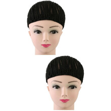 Black Cornrow Wig Cap Soft Comfortable Crochet Braiding 2
