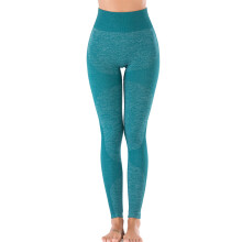 Naadloze yogalegging voor tieners met hoge taille, compressiebroek voor workouts, afslankende sportbroek voor de sportschool.