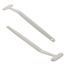 6pcs Stainless Steel Tongue Scraper for Fresh Breath Oral Hygiene with Non Slip Grip