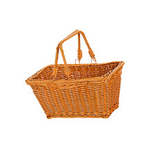 Korb im Rattan-Stil mit bequemem Griff für den Innen--S-Quadrat