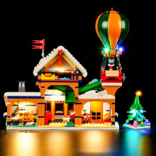 Light Kit for 10339 Santa's Post Office, Festive LED Illumination for Christmas Display Enhancement