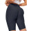 Højtaljede yogashorts til kvinder med numseløft og 1
