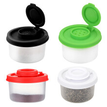 Plastic Seasoning Jars For Cooking Outdoor Picnics-four colors