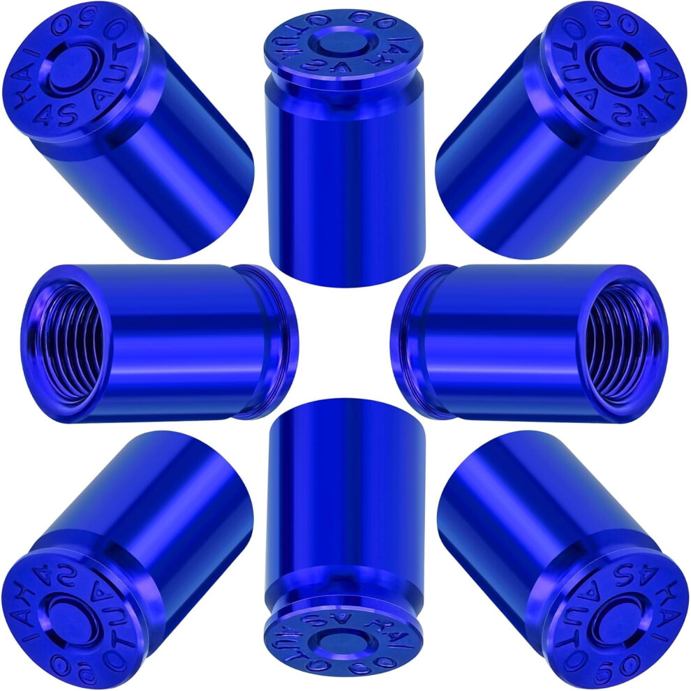 12Pcs Aluminum Bullet Shell Tire Valve Stem Caps Â Universal Dustproof Covers For Cars, Suvs, Trucks, Bikes & Motorcycles Red 9479868493483