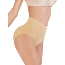 FANNYC Dames Butt Lifter Shaping Panties – Gevoerd, Hoge Taille, Buikcontrole, Boyshorts, Zwart/Beige