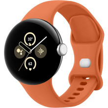 Miękkie silikonowe paski kompatybilne z Google Pixel Watch3 (41 mm)/Watch2 – sportowe paski zamienne