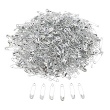 Ace de siguranță metalice placate cu nichel, culoare lucioasă și strălucitoare, greu decolorate 500 buc 18 mm