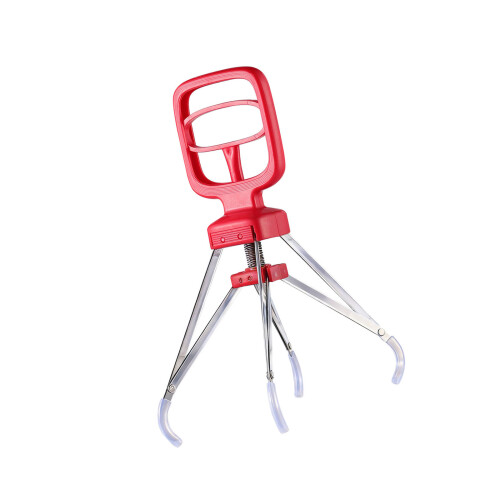 Durable ABS Materials Pan Holders Easy To Clean And-Red