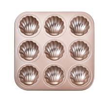 Carbon Steel Non-Stick 9-Cavity Cake Pan Animal Shaped Baking Mold Oven Bakeware