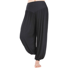 DODOING Women's Wide-Leg Activewear Leggings Black Gray