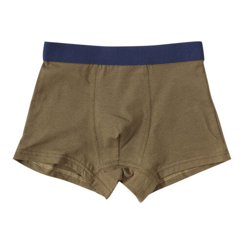 Boys Cotton Boxer Briefs Mid-Rise Soft Breathable Elastic