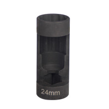 Støttemutterhylse 24 mm med 12-punkts 1/2" feste, verktøy for støtteemutterhylse for unbrakonøkkel