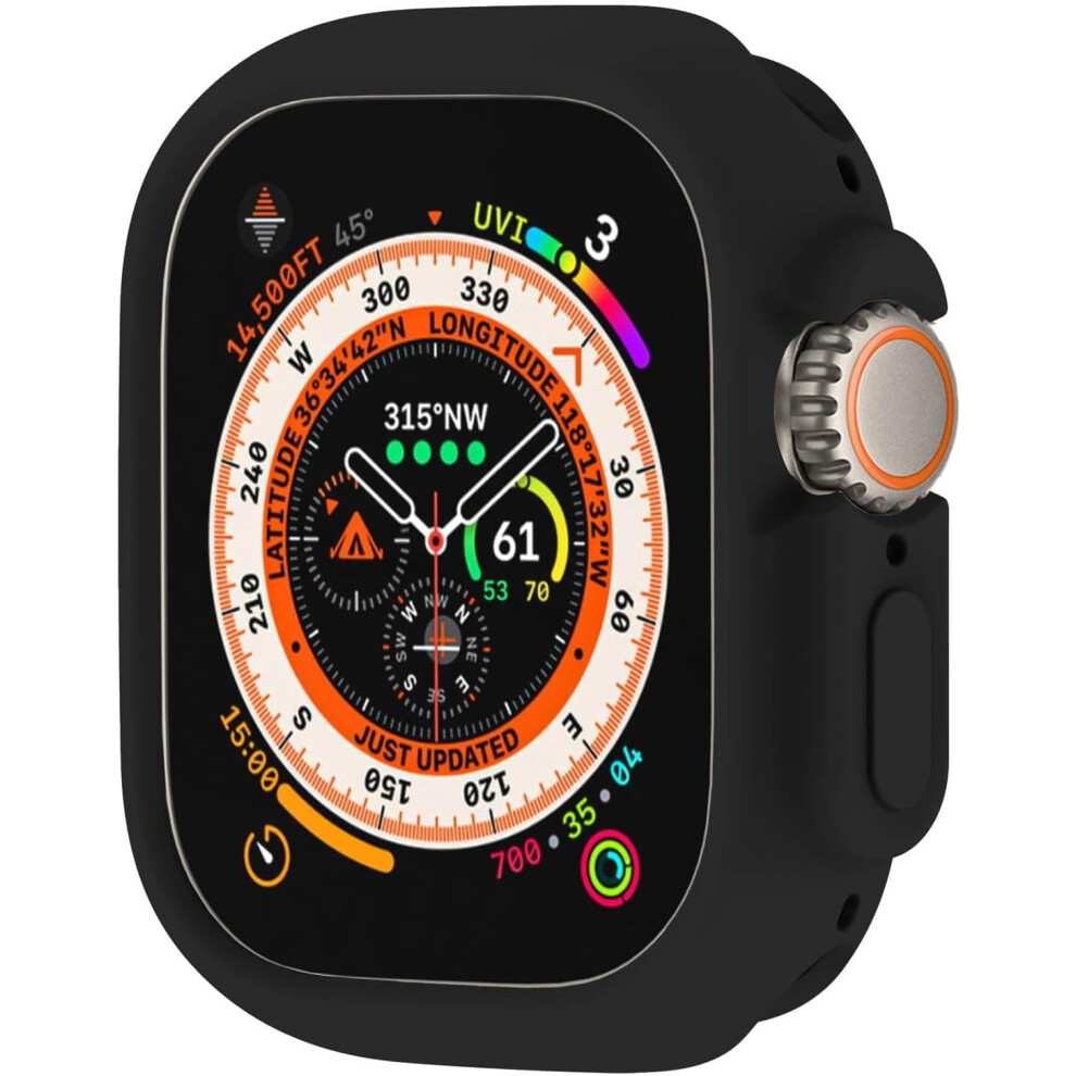 Xihama Compatible With Apple Watch Bumper Case 38Mm, Soft Tpu, Thin & Lightweight Protective Cover (No Screen Protector) 9479868403598