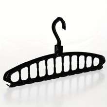 11-Hole Multifunctional Heavy-Duty Clothes Hanger, Stackable & Space-Saving, Compatible with Standard Wardrobes