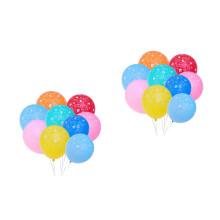 FRCOLOR Printed Balloons Personalized Party Supplies 100 pcs