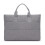 borsa laptop 16" in oxford, portadocumenti sottile resistente grigio 5