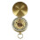 Glow Gold Plated Multifunctional Compass Keychain Pocket Watch Guide North Needle 1
