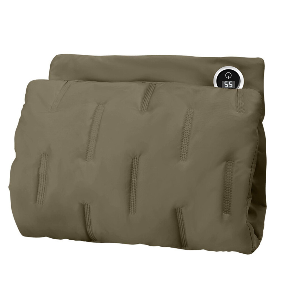 Rechargeable USB Hand Warmer Pillow with Power Bank, Portable Heating Pad, Velvet Removable Cover, Constant Temp â Compatible with USB-C & Micro-USB
