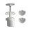 Creatieve 3D Ingots Vorm Cakevormen Set Van 2 Gebakpersvormen 1