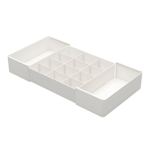 Plateau de tiroir extensible peu encombrant avec sections
