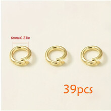 Jump Rings for Jewelry Making and Keychains 100 Pack