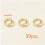 Jump Rings for Jewelry Making and Keychains 100 Pack 1