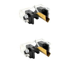 2X Norway compatible SHURE N44-7 M44-7 M55E DUAL DN305 DN306 GARRARD Phonogrraph Turntable Accessories Norway compatible Stylus