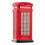 Red Telephone Box Ceramic Biscuit Jar 1