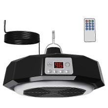 Hühnerstallheizung für den Winter, mit integrierter Lampe, Sicherheitsthermostat, für Geflügel, Hunde und Katzen, EU-Stecker (HK).