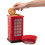 Red Telephone Box Ceramic Biscuit Jar 3