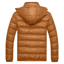 Winterwarme Mäntel für Herren, Wintermütze, abnehmbare Baumwolljacke, dick gefütterter, warmer Baumwollmantel