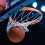 Basketball Hoop Net String Silver 1 Set 1