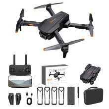 Drone met dubbele camera, 4K HD-opname, hoogtebehoud, headless-modus, 7 minuten vliegtijd, 100 meter bereik, app-besturing met snelheidsaanpassing,