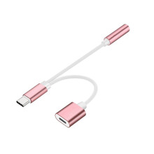 Adapter słuchawkowy typu C z funkcją audio i ładowania, rozwiązanie umożliwiające jednoczesne słuchanie muzyki w nowoczesnych urządzeniach