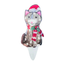 2D Light-Up Christmas Animal Garden Stake – Acrylic LED Yard Decor, Reindeer & Dog Designs, Outdoor Holiday Sculpture