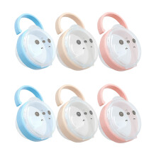 Baby Pacifier Linen Cases and Storage Container 2 Pieces