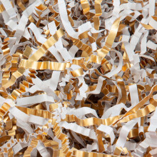 Confetti Crinkle Paper Shred, Gift Box Filler, Basket & Hamper Stuffing, Decorative Paper, 100g Bag