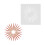 Face Painting Stencils Sun Pattern 10 pcs 13x13 cm white 1