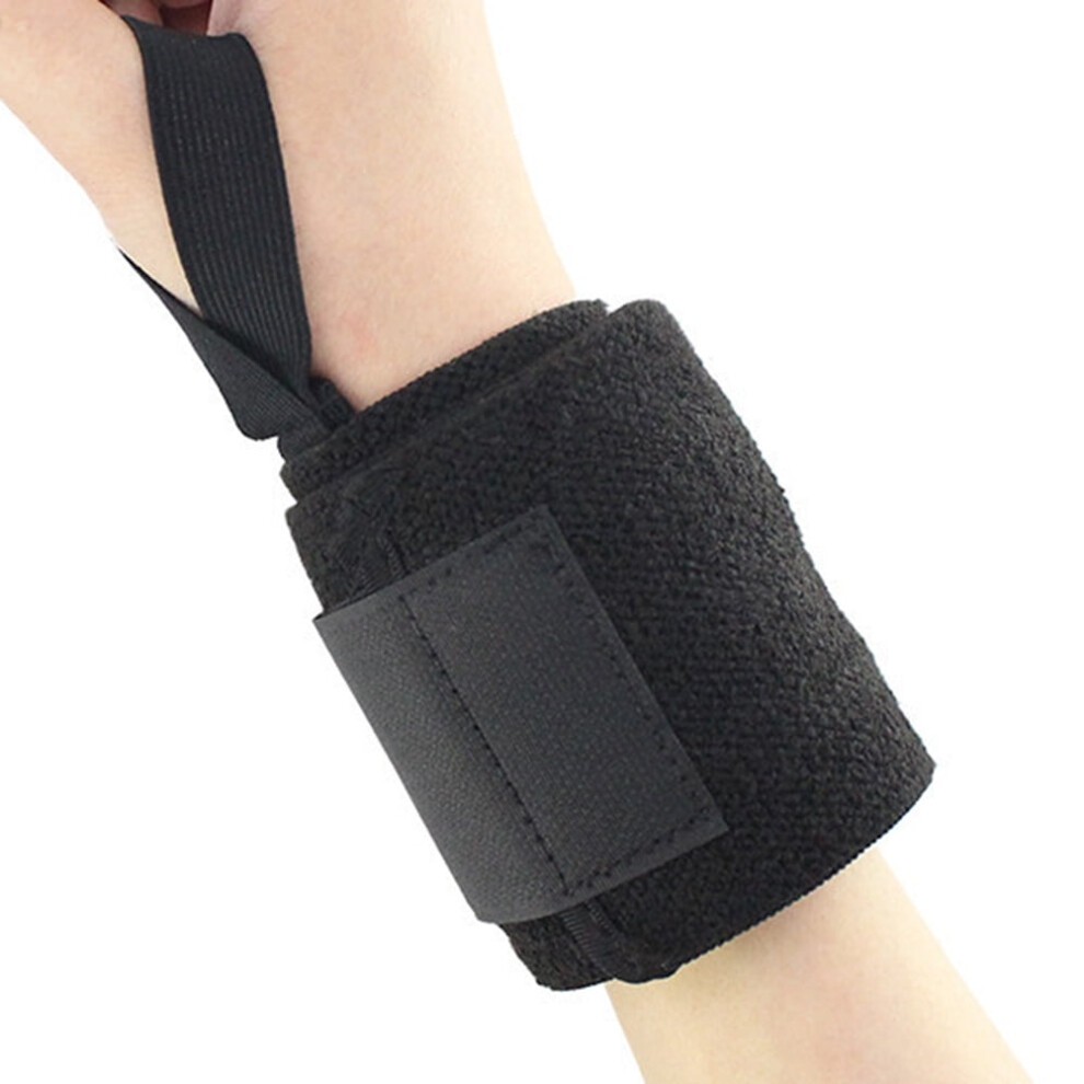2 Pcs Wrist Strap Sweatband Soutien Arthritis Elastic Wristbands for Men Women