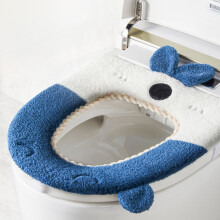 Thickened Warm Toilet Seat Cover Household Use Toilet Seat Cushion Cute Bathroom Cushion