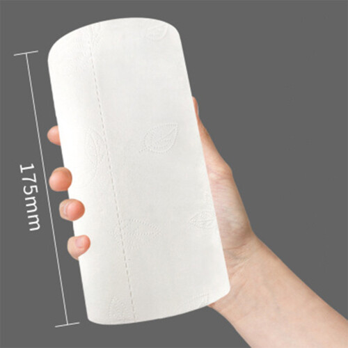 Long Style Toalettpapper Vattenabsorberande Trämassa 1