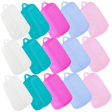 15pcs Electric Toothbrush Head Covers Silicone Dustproof Travel Protection Reusable Hygiene Guard
