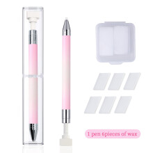 Refillable Wax Pen for Diamond Art & Nail DIY, 6pcs Accessories – Compatible with Diamond Paint Art