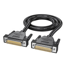 25Pin D-SUB DB25 Serial Data Wire Male Female Connectors Cord Line 50cm-10m